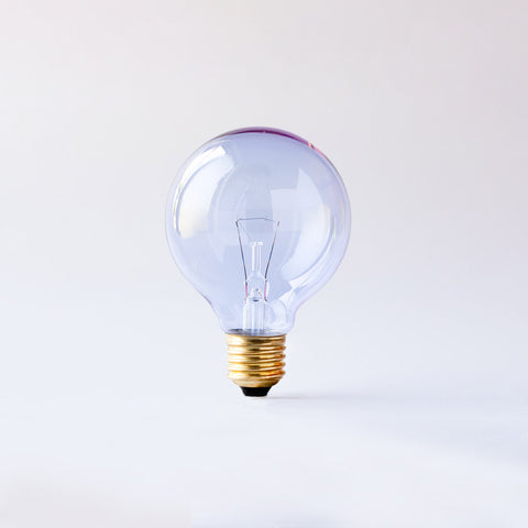 Chromalux incandescent globe vanity bulb