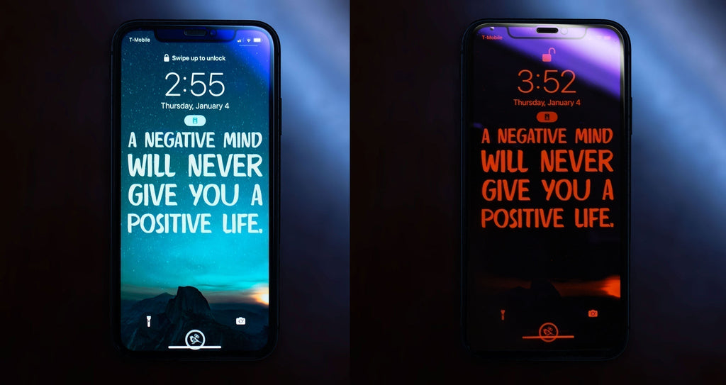 How to Turn Your iPhone Screen Red at Night
