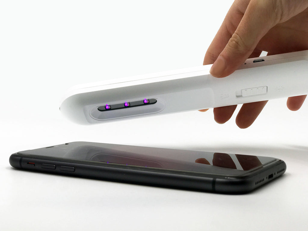 Portable sanitizing wand